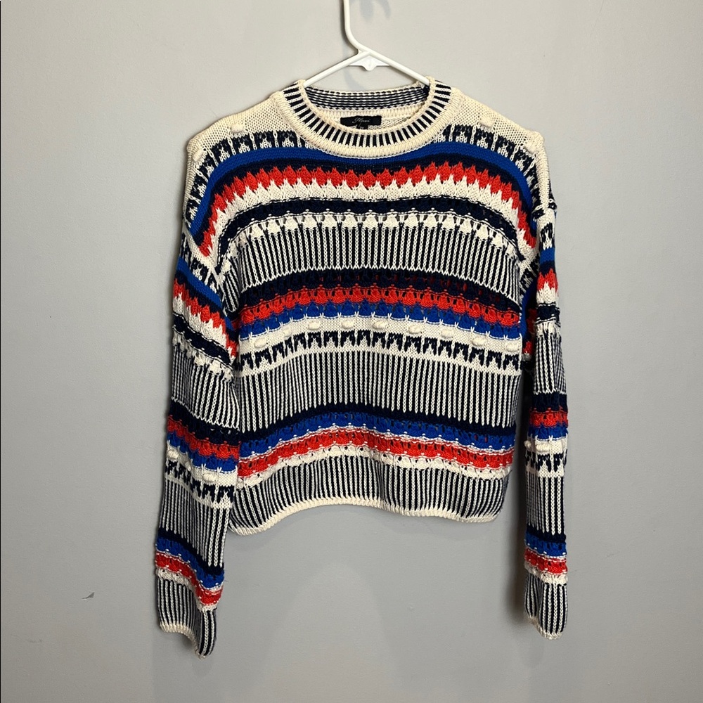 MAVI - Boho Inspired Textured Knit - slightly cropped spring/summer fashion